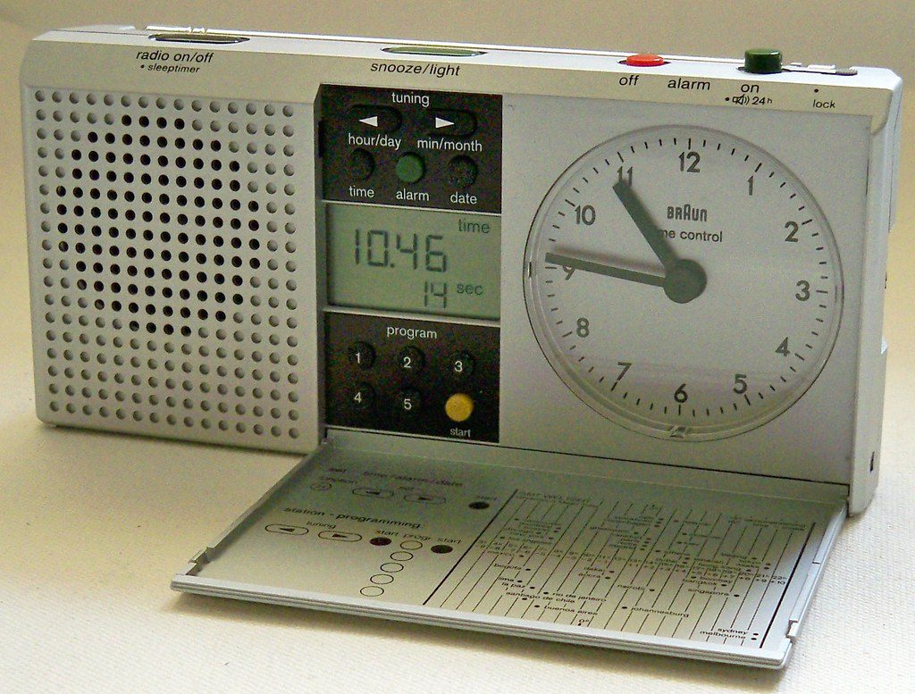 Las mejores ofertas en Relojes despertadores de Braun moderno y Radio Reloj